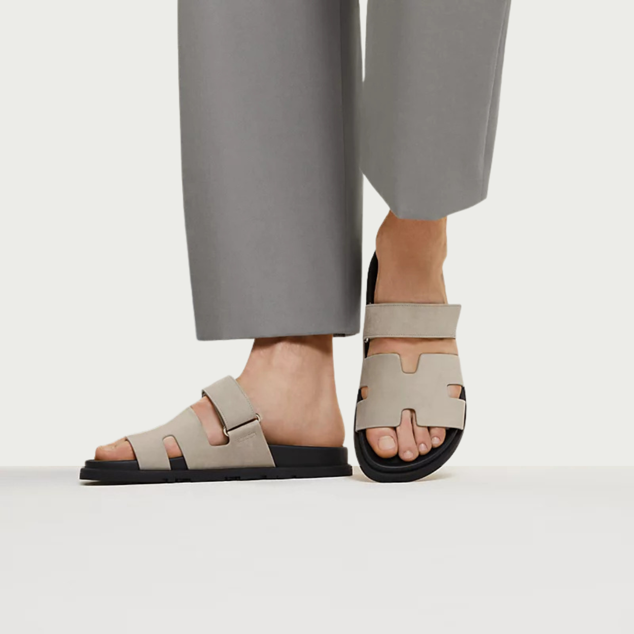 Sandals Roma - Greige
