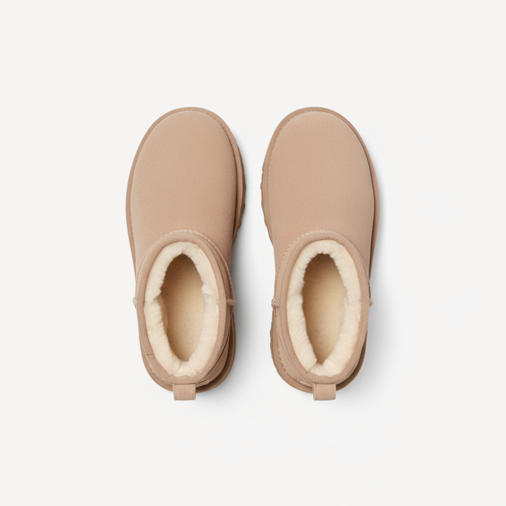Mini Platform Ankle Boot Sydney® - Beige