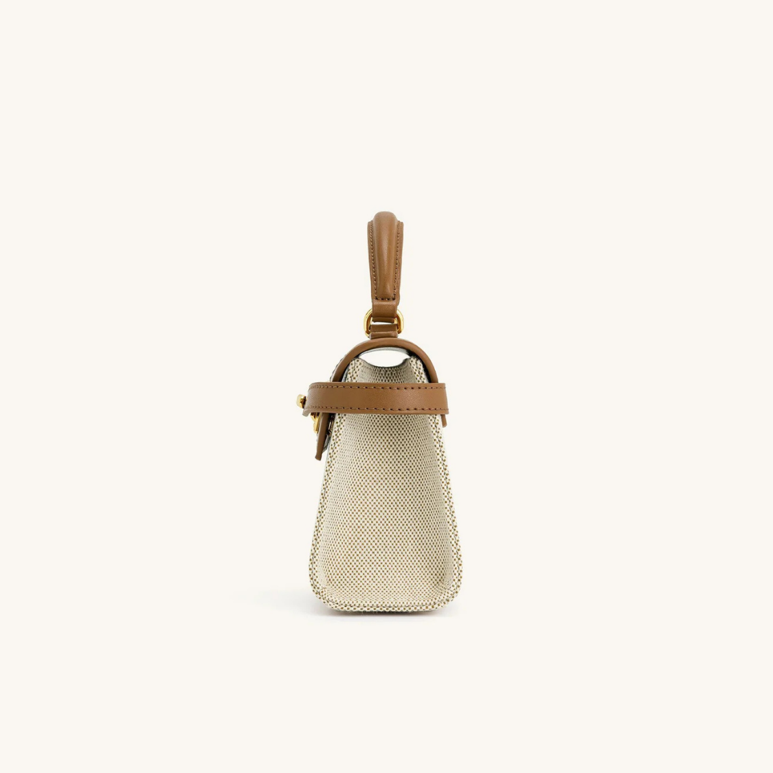 Mini Bag Grace - Brown Canvas