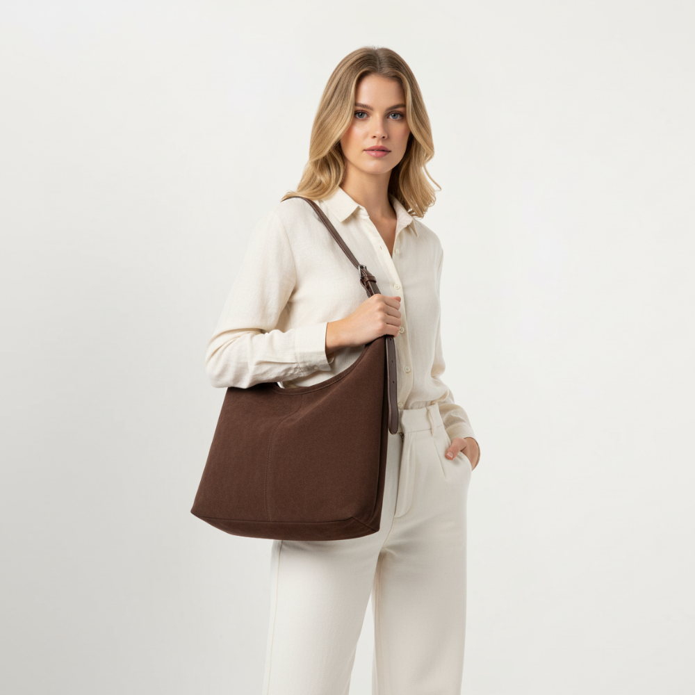 Hobo Bag Solène - Brown