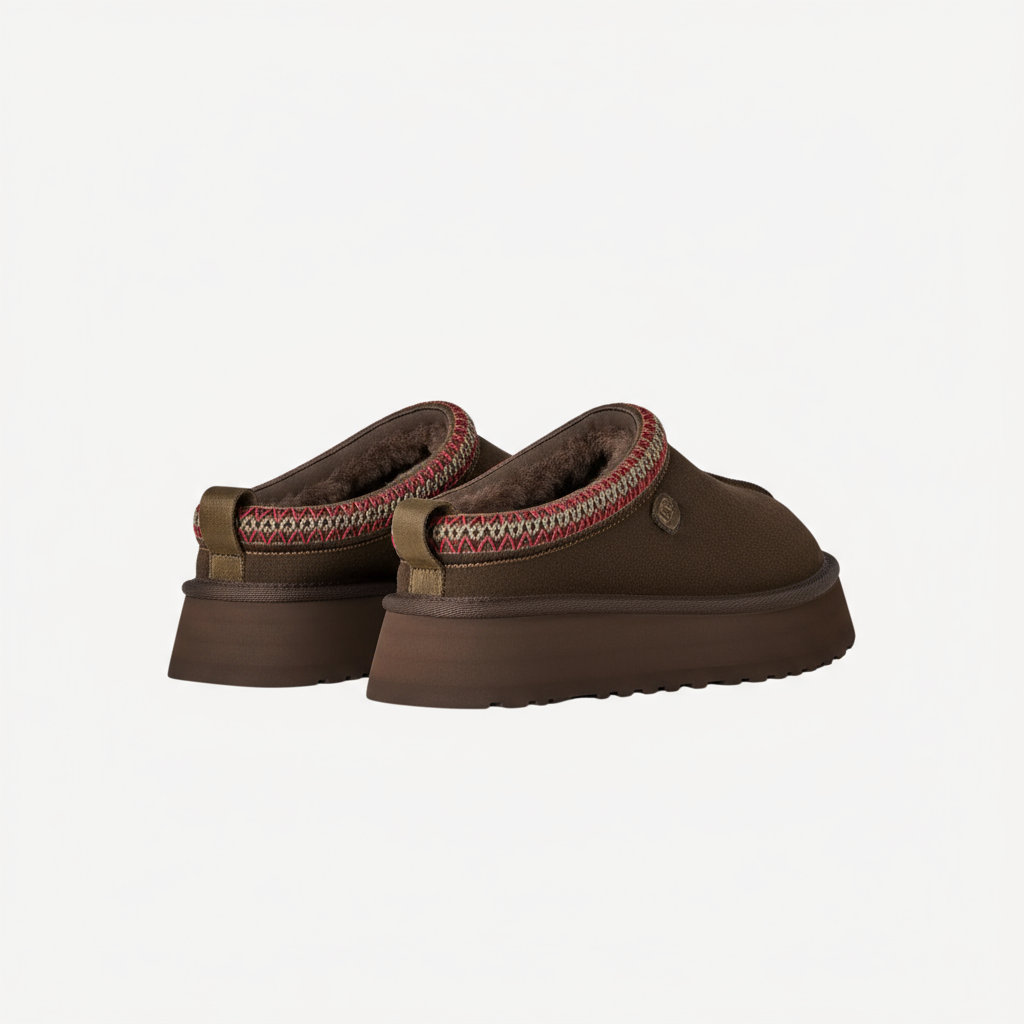 Platform Mules Sydney® - Dark Brown