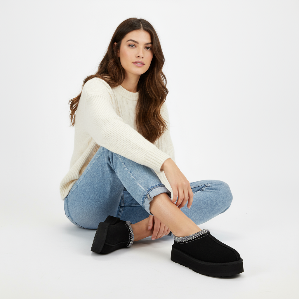 Platform Mules Sydney® - Black