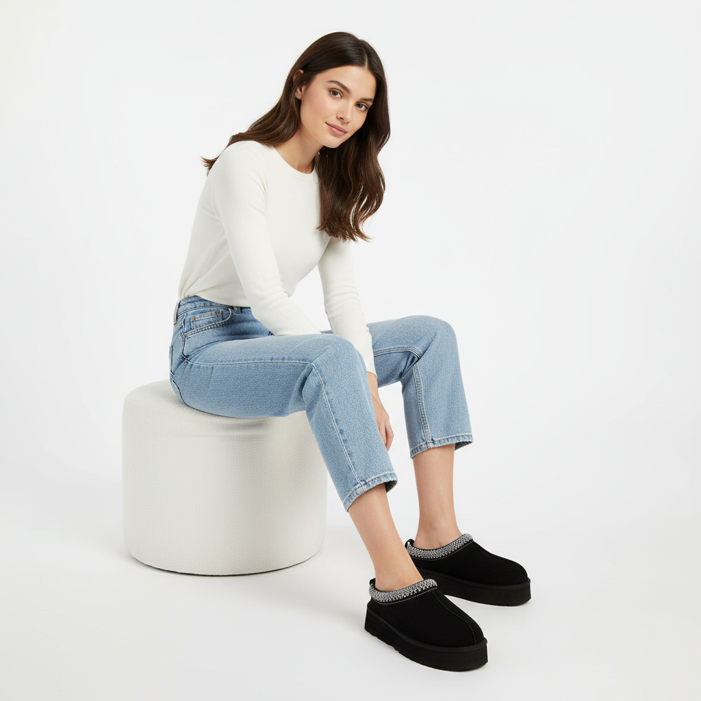 Platform Mules Sydney® - Black
