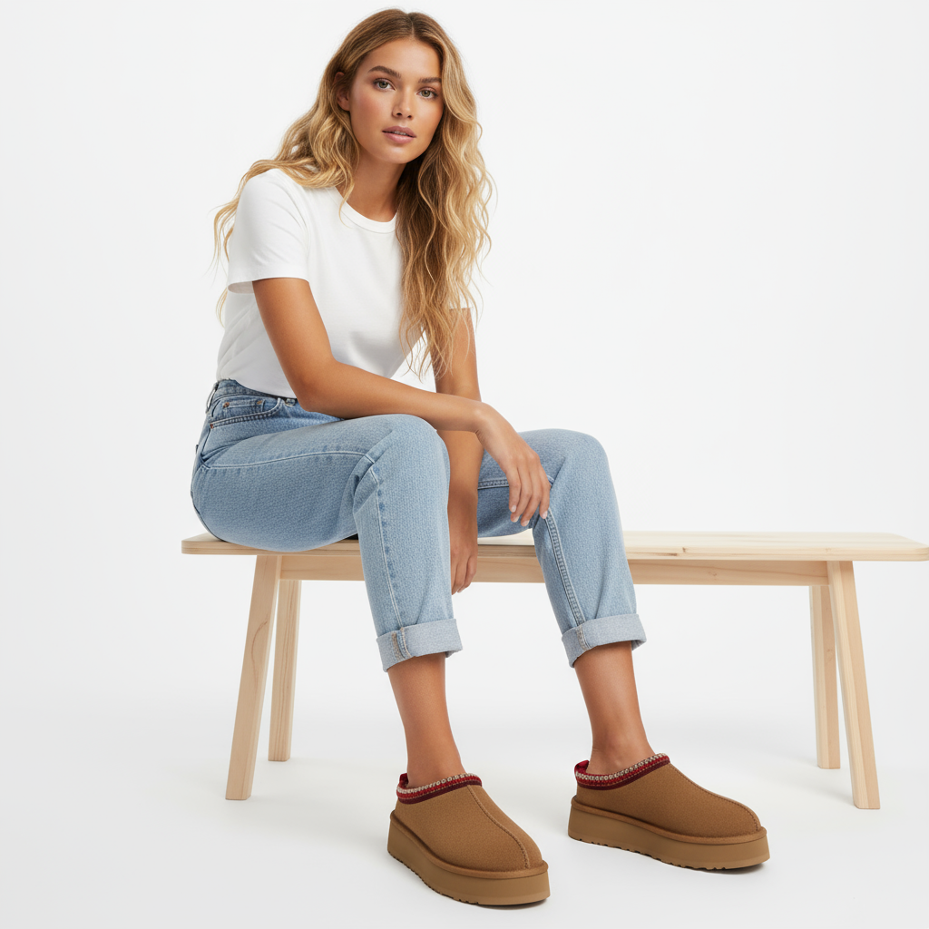 Platform Mules Sydney® - Brown
