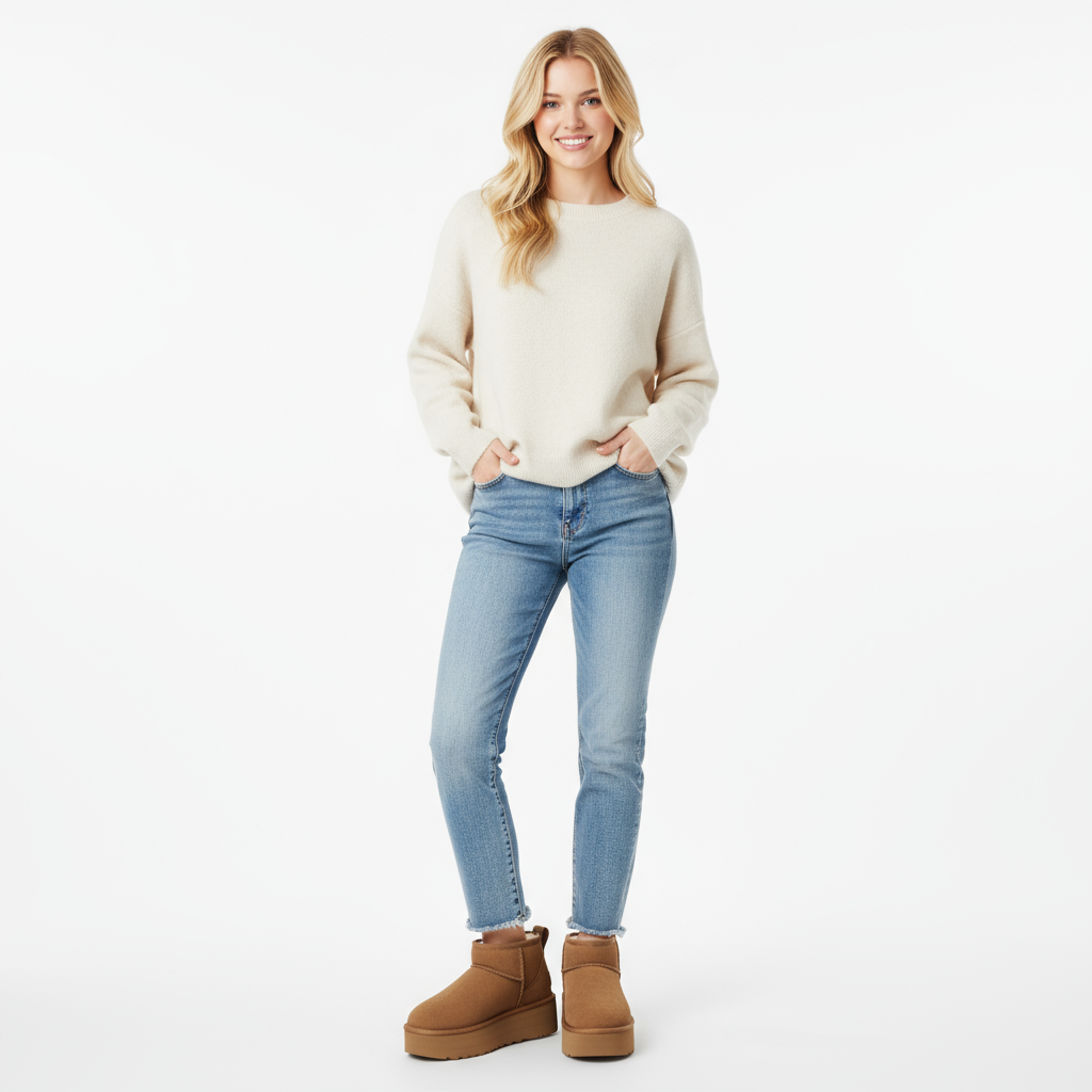 Mini Platform Ankle Boot Sydney® - Brown